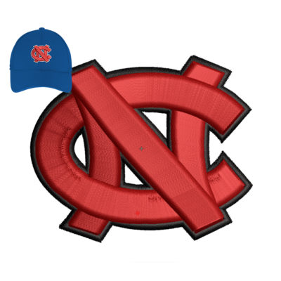 NC 3D Embroidery Logo