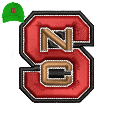 SNC Embroidery 3D Logo For Cap.