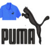 Best Puma Embroidery Logo For Polo Shirt.