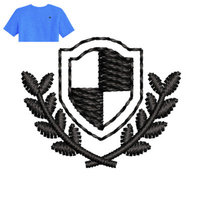 Best Seminar Embroidery logo for T-Shirt.