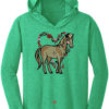 Horse Embroidery logo for Hoodie T-Shirt.