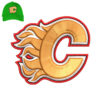 Calgary Embroidery 3D Logo For Cap.