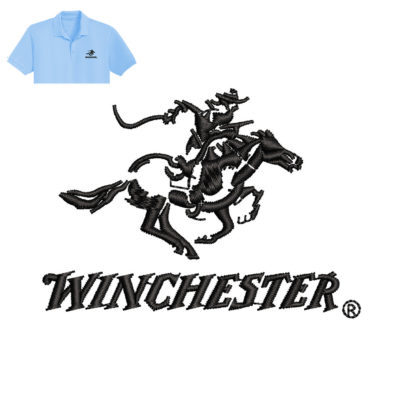 Best Winchester Embroidery logo for Polo-Shirt.