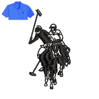 Us polo Horse Embroidery logo for Polo Shirt .