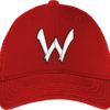 W Embroidery 3D Puff Logo For Cap.