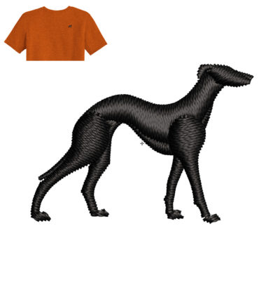Best Dog Embroidery logo for T-Shirt.