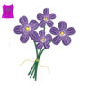 Best Flower Embroidery logo for Baby Dress .