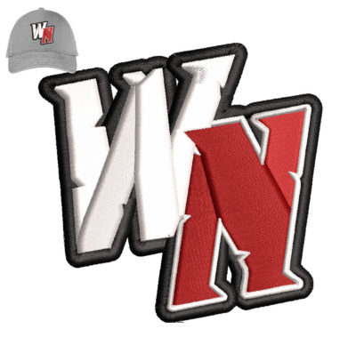 WN Embroidery 3D Logo For Cap.