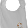 Cat Embroidery logo for Baby Bib .