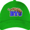 Byu Tiger Embroidery 3d puff logo for Cap.