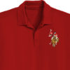 Hourse Polo Embroidery logo for Polo Shirt.