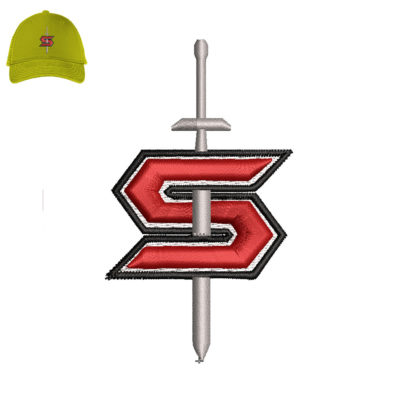 S nife Embroidery 3D Puff Logo For Cap.