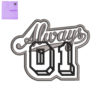 Best Aliuays Embroidery logo for Towel.