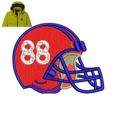 88 Helmet Embroidery logo for Jaket .