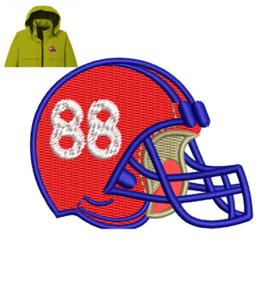 88 Helmet Embroidery logo for Jaket .