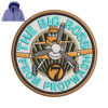 The Big Boss Patch Embroidery logo for Jcket .