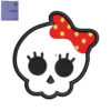 Best Skull Embroidery logo for Towel .