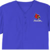 Louisuille Bird Embroidery logo for Jersey .