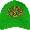 Custom Exotic 3d puff Embroidery logo for Cap .