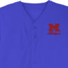 Michigan Embroidery logo for Jersey .