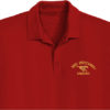 Smu Mustangs hours Embroidery logo for Polo Shirt .