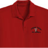 Texas Tech Embroidery logo for Polo Shirt .