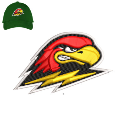 Bird Embroidery 3d puff logo for Cap .