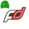 Fd 3d puff Embroidery logo for Cap.