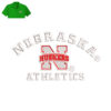 Nebraska Athletics Embroidery logo for Polo Shirt.