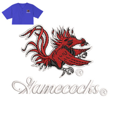 Hamecocks Embroidery logo for Jersey .
