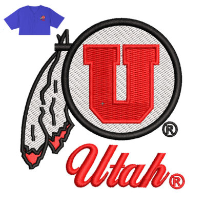 Best Utah Embroidery logo for Jersey .