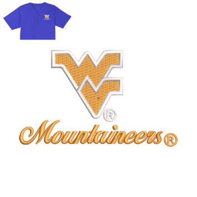 Mountauineers Embroidery logo for Jersey .