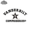 Vanderbilt Commodores Embroidery logo for Polo Shirt .