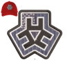 Kamen Rider 3dpuff Embroidery logo for Cap .