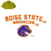 Boise State Horse Embroidery logo for Polo Shirt .