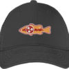 Fish 3 Ster Embroidery logo for Cap .