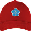 Flower 3d puff Embroidery logo for Cap .