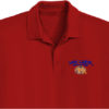 Una Lions Embroidery logo for Polo Shirt .