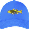 Fish Nj Embroidery logo for Cap .