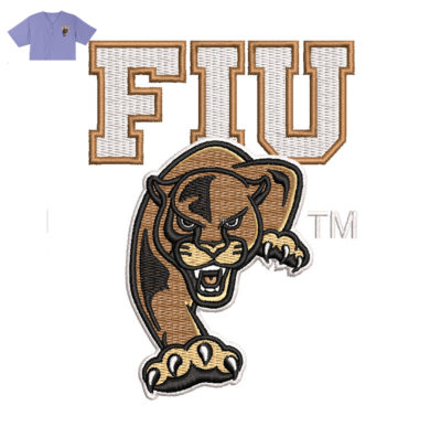 Florida International University Embroidery logo