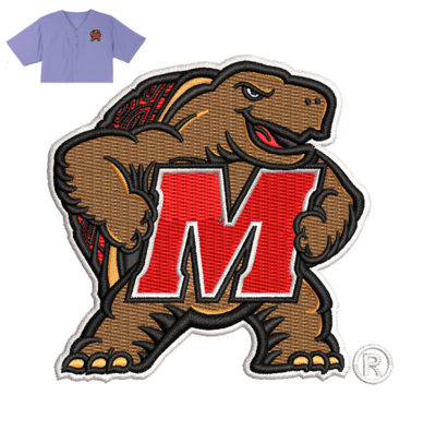 Maryland Embroidery logo for Jersey .