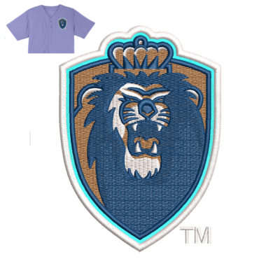 Old Dominion Monarchs Embroidery logo for Jersey .
