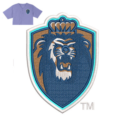 Old Dominion Monarchs Embroidery logo for Jersey .