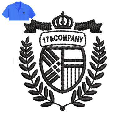 Company sish Embroidery logo for Polo Shirt .