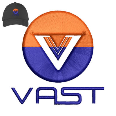 Best Vsat Embroidery logo for Cap .