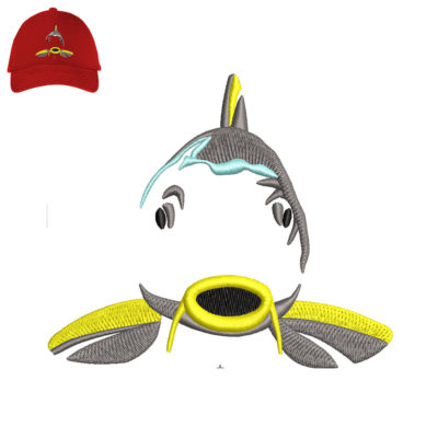 Danald Fish Embroidery logo for Cap .