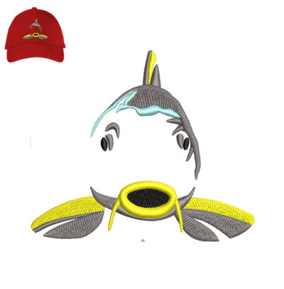 Danald Fish Embroidery logo for Cap .