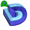 D 3D Puff Embroidery logo for Cap .