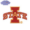 I State Embroidery logo for Jersey .