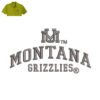 Montana Grizzlies Embroidery logo for Polo Shirt .